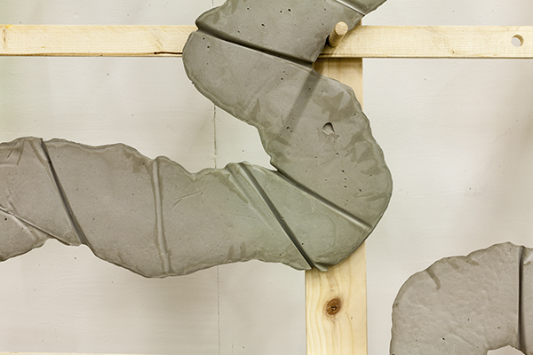 Glassrack Green Detail