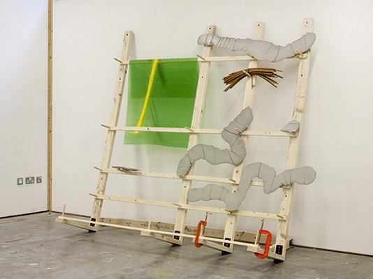 Glassrack Green & Orange