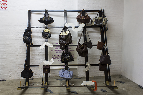 Leather rack